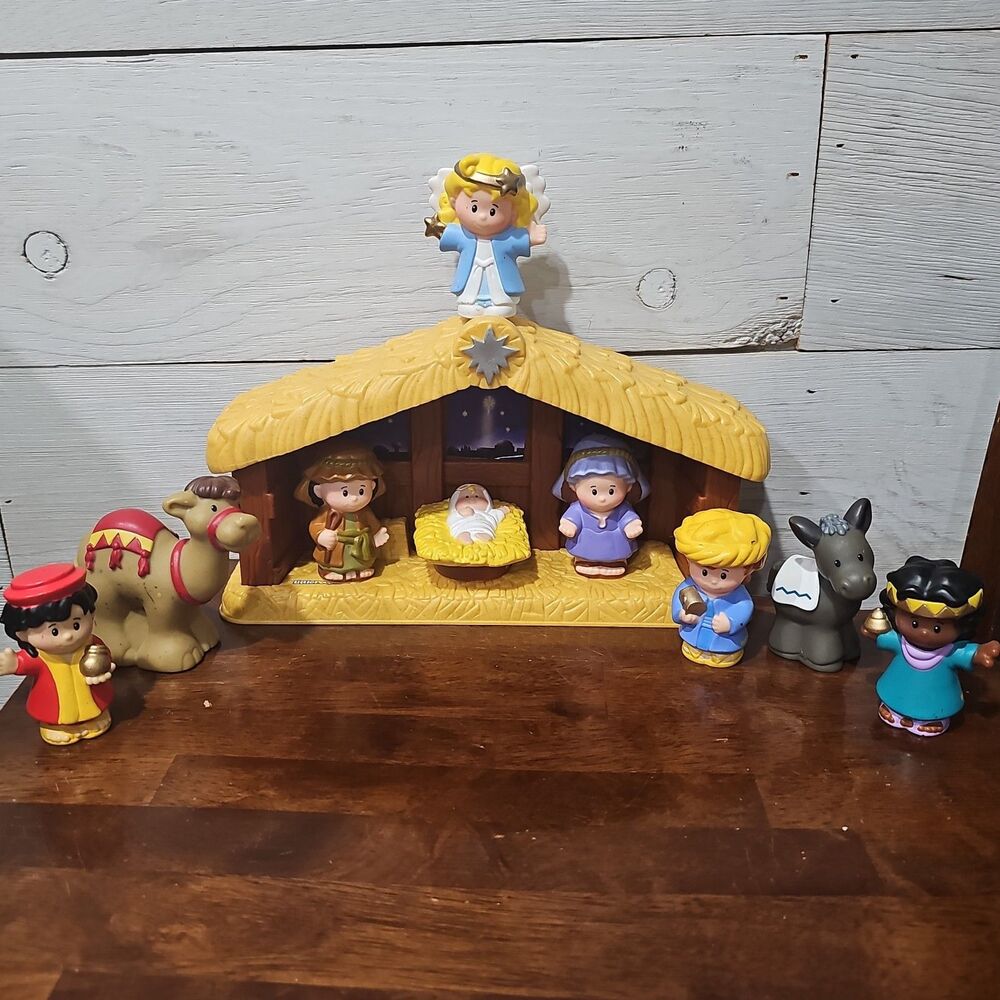 Fisher Price Little People Nativity Scene Christmas Story Set